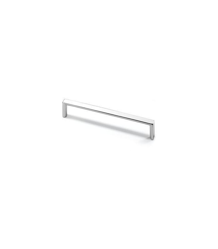 Möbel- Griff, Baldone, 9995547, Breite 12x 128mm, Höhe 26mm, glanz verchromt