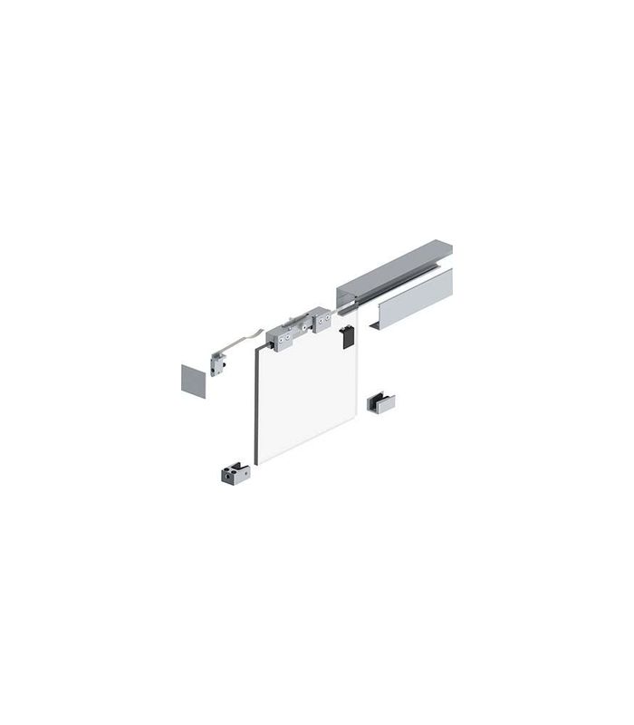 HELM GT-L 80 Garnitur EV1elox.Sch.2500mm Wandmont.