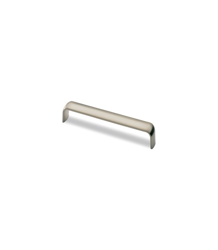 Möbel- Griff, Belna, 115169, Breite 22x 128mm, Höhe 29mm, edelstahloptik, gebürstet