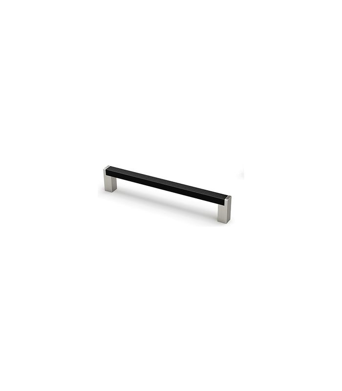 Möbel- Griff, Bermeo, 9208088, Breite 12x 320mm, Höhe 32mm, schwarz, matt