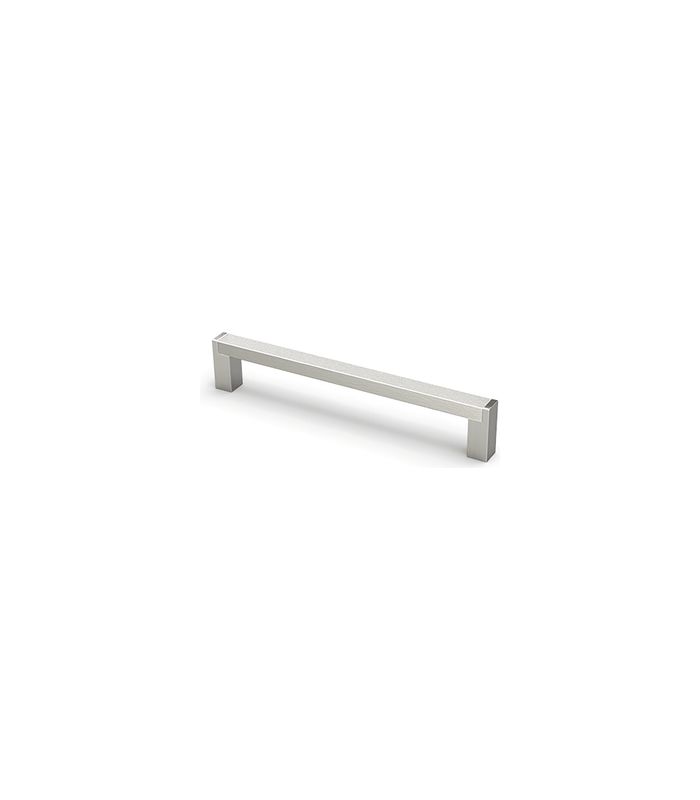 Möbel- Griff, Bermeo, 9208080, Breite 12x 320mm, Höhe 32mm, edelstahloptik, gebürstet