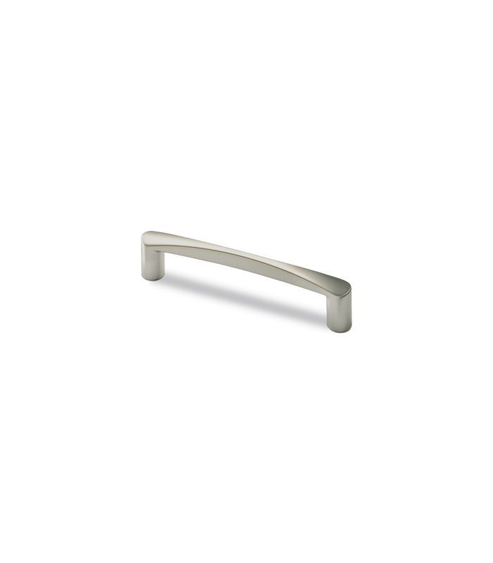 Möbel- Griff, Bruxella, 9112619, Breite 20x 160mm, Höhe 36mm, edelstahloptik, gebürstet