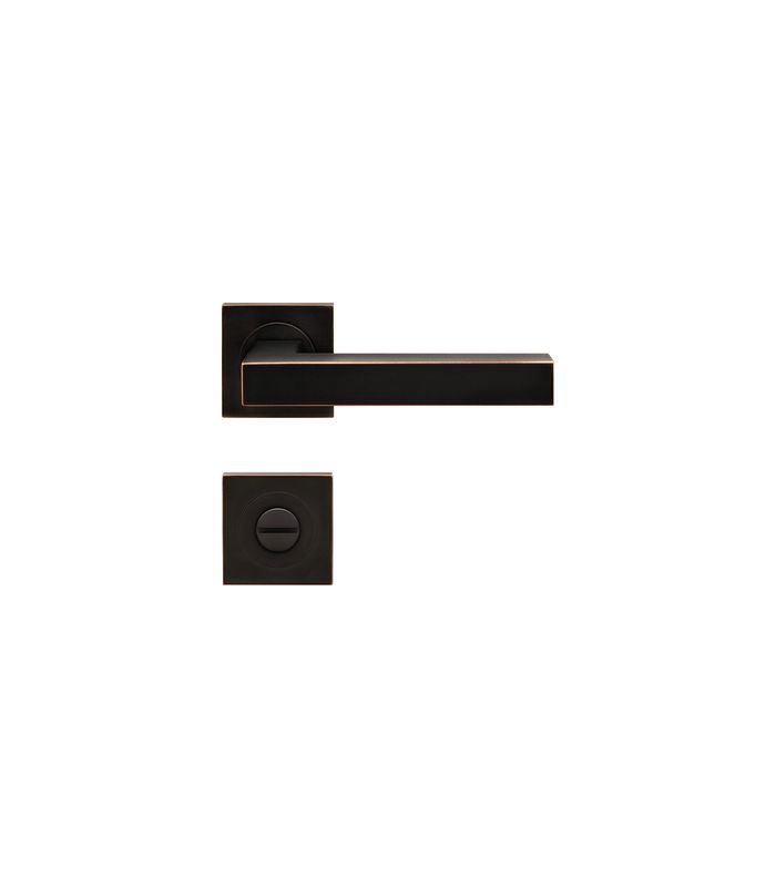 Drücker-Rosettengarnitur Seattle ER46Q BAD Antik Bronze TS 39-48mm