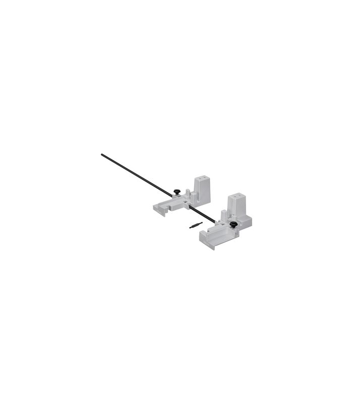 BOXFIX E-T - Montagegerät, Tischgerät, für Fachbodenstärke 16 mm, für TANDEMBOX, manuell, Montageart: Schrauben, KB von 250 bis 1200 mm, grau