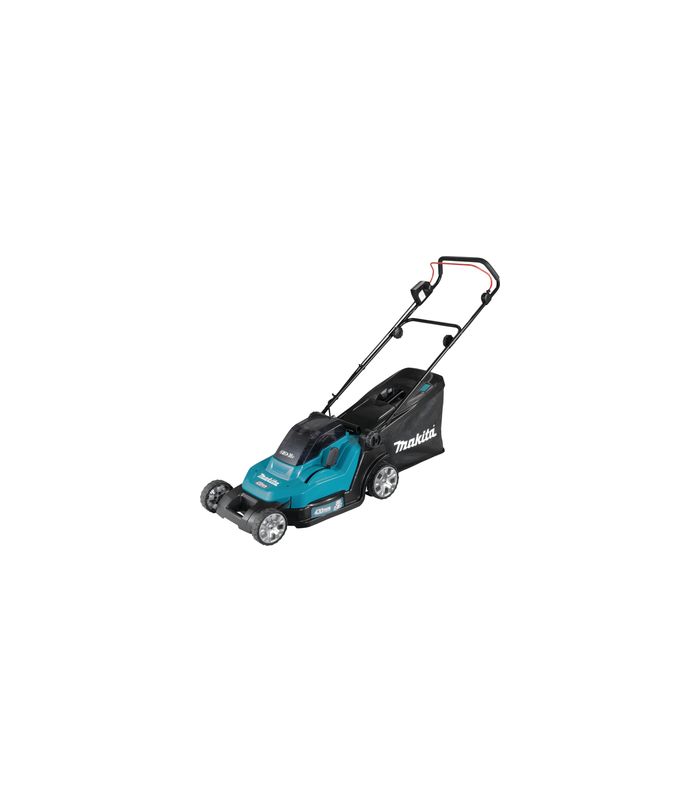 Akku-Rasenmäher 2x18V / 5,0 Ah 2 Akkus + Doppelladegerät