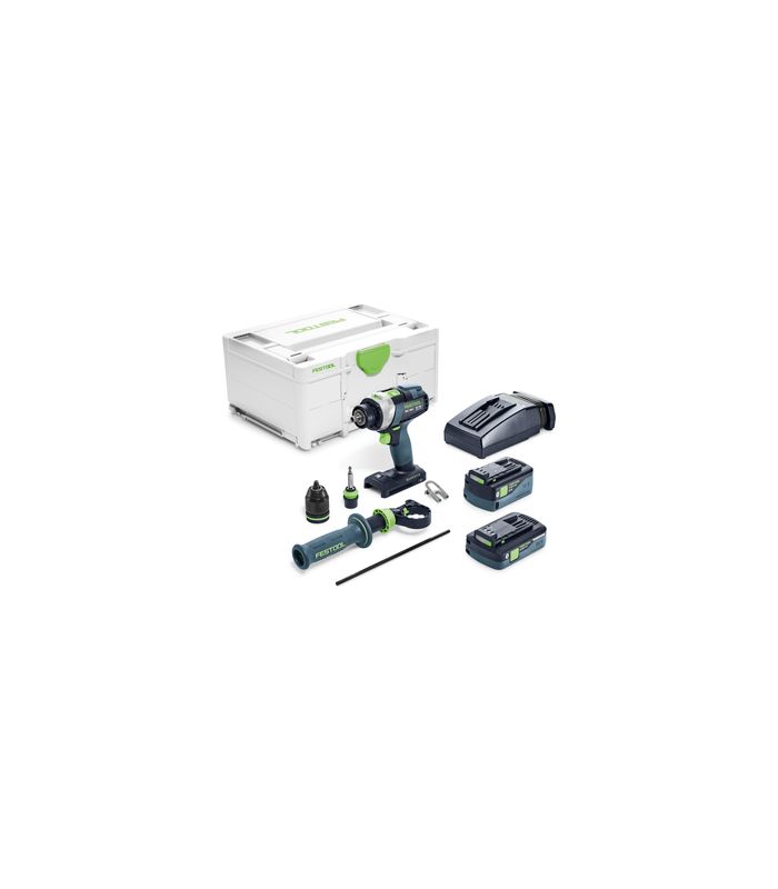 Akku-Schlagbohrschrauber TPC 18/4 5,0/4,0 I-Plus QUADRIVE