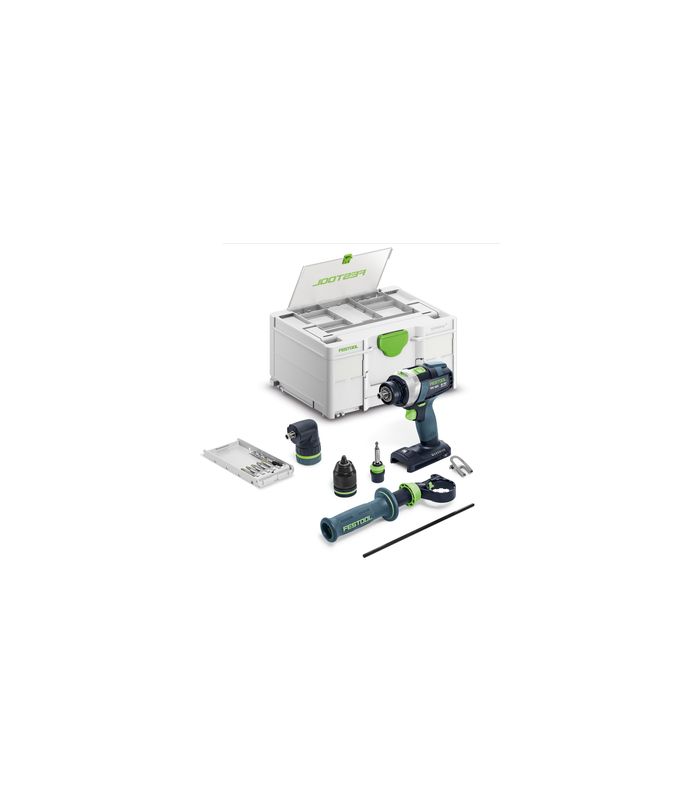 Akku-Schlagbohrschrauber TPC 18/4 I-Basic-Set QUADRIVE