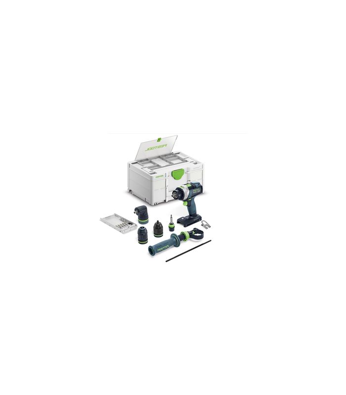 Akku-Schlagbohrschrauber QUADRIVE TPC 18/4 Basic-Set/XL