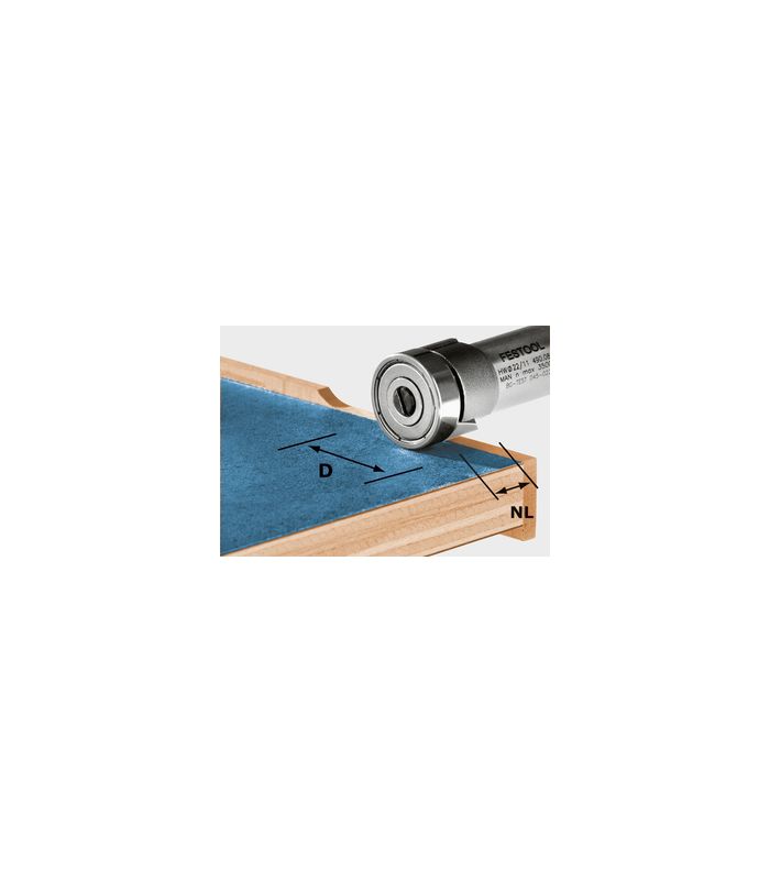 HM-BÜNDIGFRÄSER mit KUGELL.22/8 MM HM/KLS D 22/8-OFK