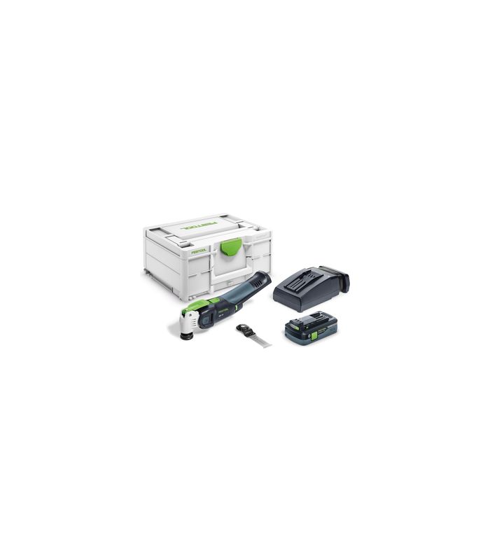 Akku-Oszillierer OSC 18 HPC 4,0 EI-Plus im Systainer SYS3 M 187