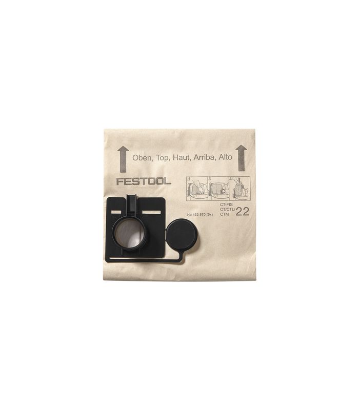 FILTERSACK für ABSAUGMOBIL FIS-CT 22 VE= 5 STÜCK