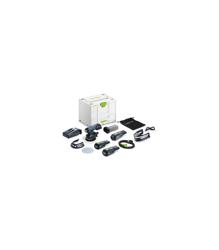 Akku-Exzenterschleifer ETSC 125 3,0 I-Set