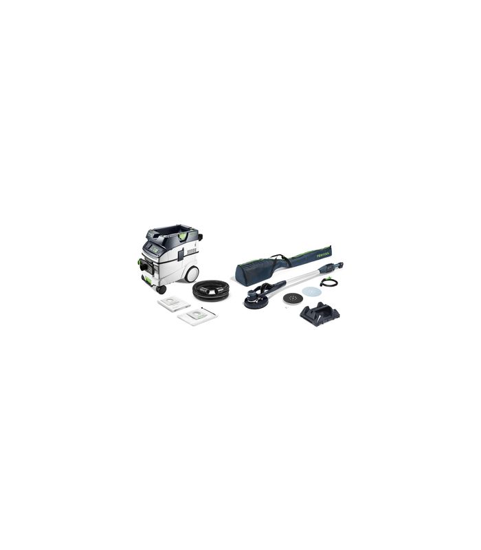 Langhalsschleifer- und Sauger-Set PLANEX LHS-E 225/CTL 36-Set