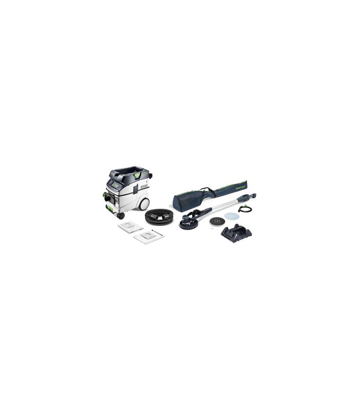 Langhalsschleifer- und Sauger-Set PLANEX LHS-E 225/CTM 36-Set