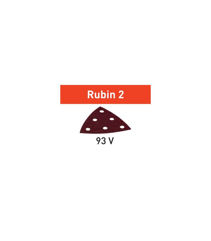 Schleifblatt STF V93/6 P40 RU2/50 Rubin 2