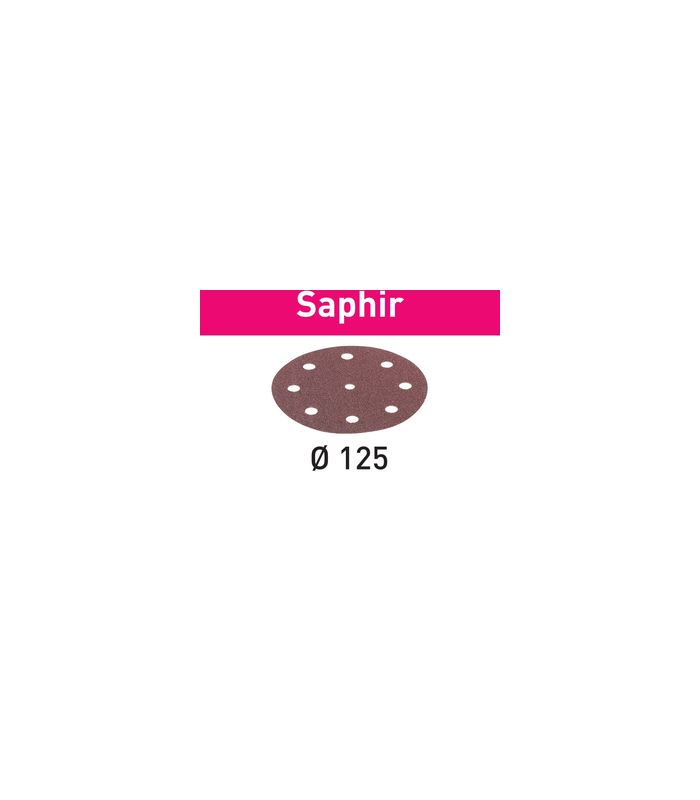 Schleifscheibe STF D125/8 P80 SA/25 Saphir