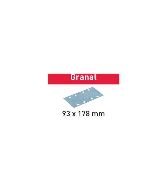 Schleifstreifen STF 93X178 P100 GR/100 Granat