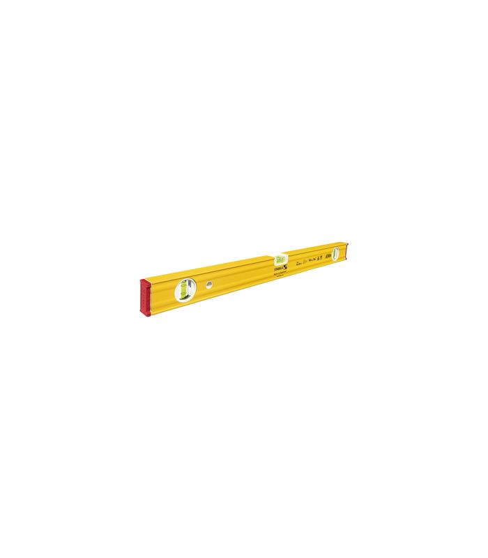 Stabila Wasserwaage Type 80 AS-2, 60 cm mit zwei Vertikal-Libellen