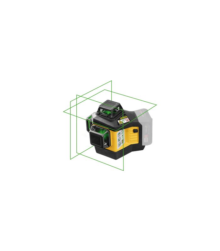 Multilinien-Laser LAX 600 G 5-tlg. Set 12-V-System ohne Akku und Ladegerät