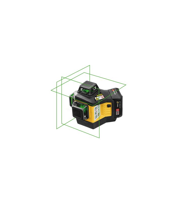 Multilinien-Laser LAX 600 G 7-tlg. Set 12-V-System mit Akku und Ladegerät (EU)