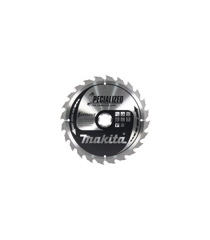 EFFICUT Sägeblatt 235x30 mm, 24 Zähne