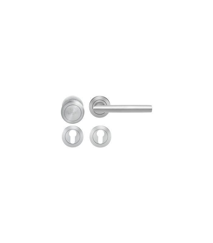 Wechselgarnitur Verona Steel ER/FS 37 WGR FS 9mm Edelstahl matt TS 38-48mm