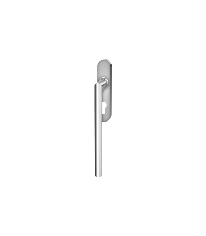 Hebeschiebetürgriff EHS28 PZ innen PZ 69mm gelocht Stift 9/10mm abgesetzt
