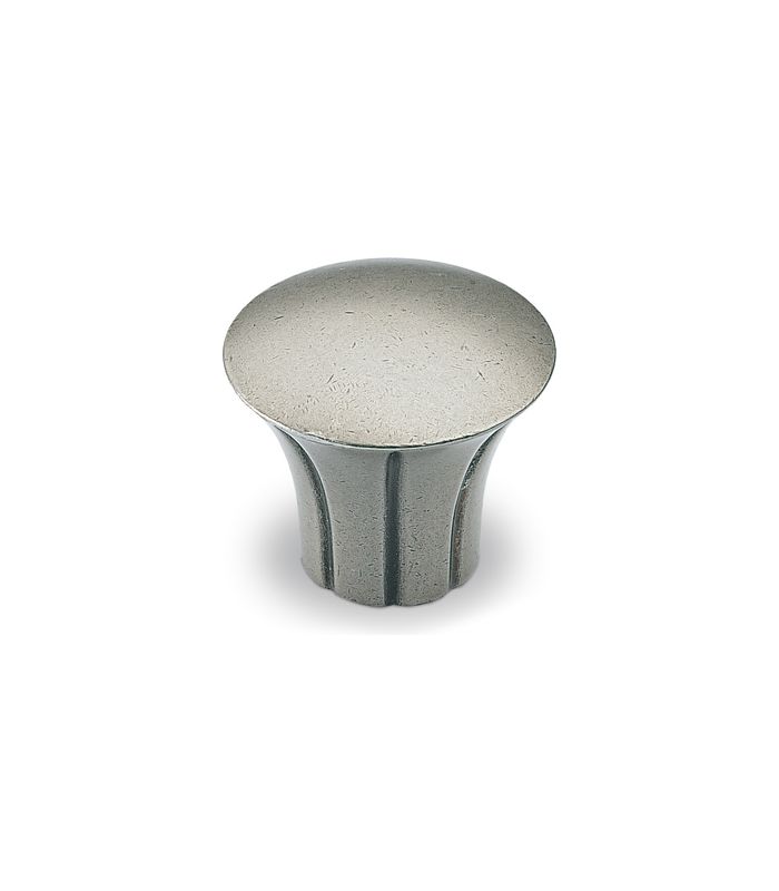 Möbel- Knopf, Eburaco, 9112653, Durchmesser 33mm, Höhe 29mm, Zink, zinnoptik