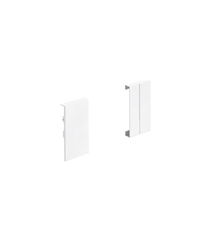 Verbinder für Aluminiumfront InnoTech Atira, 70 mm, links und rechts, weiß