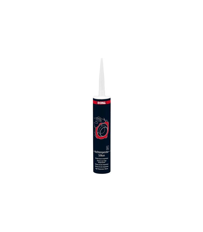 Hochtemperatur-Silikon 310ml rot E-COLL