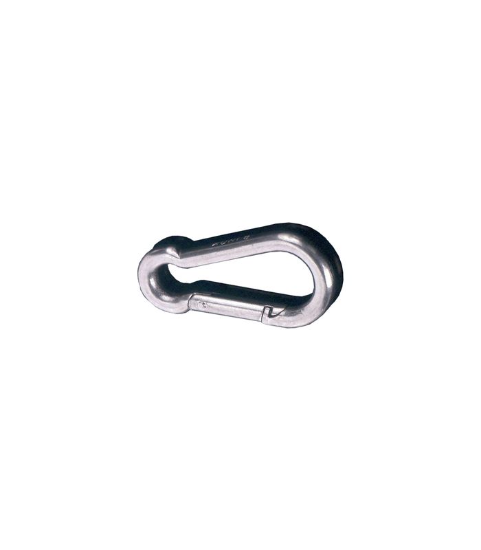 Feuerwehrkarabiner verzinkt 100 X 10 mm