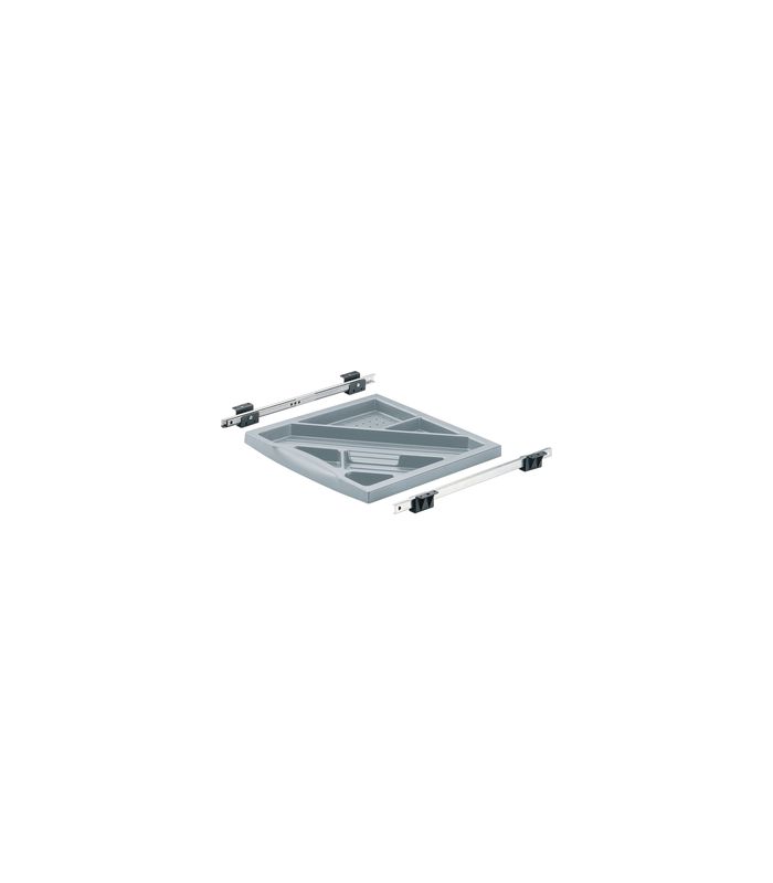 Schreibmaterialauszug, Aluminium Optik