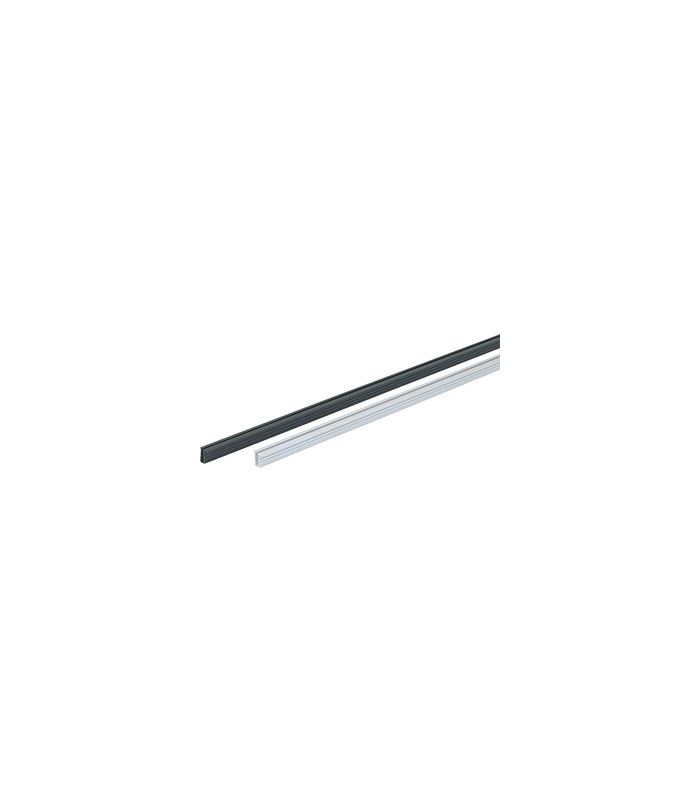 Lauf- und Führungsprofil SlideLine 56, 6000 mm, silber eloxiert