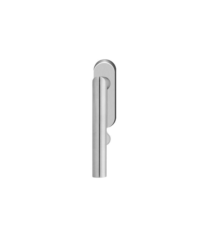 Fenstergriff EF284 EAR 400 71 -Rhodos abschliessbar Edelstahl matt