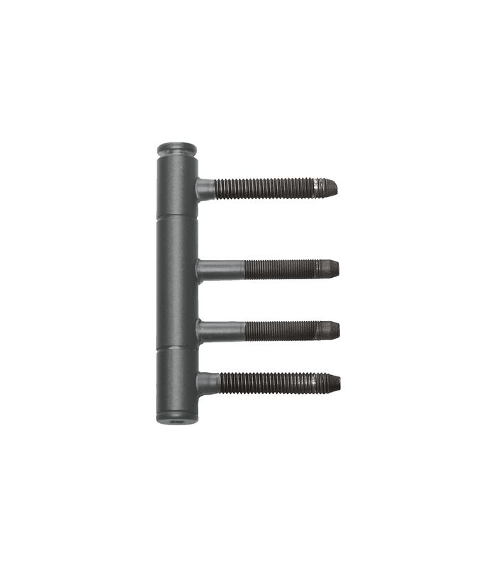 Bänder für Holztüren 3 teilig EGB 601A 89 Titan grau