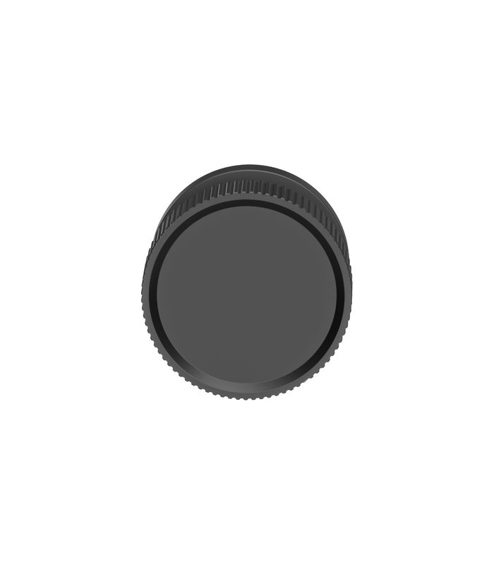 Knopf mit Rosette fest EK590L - R2 Kosmos schwarz