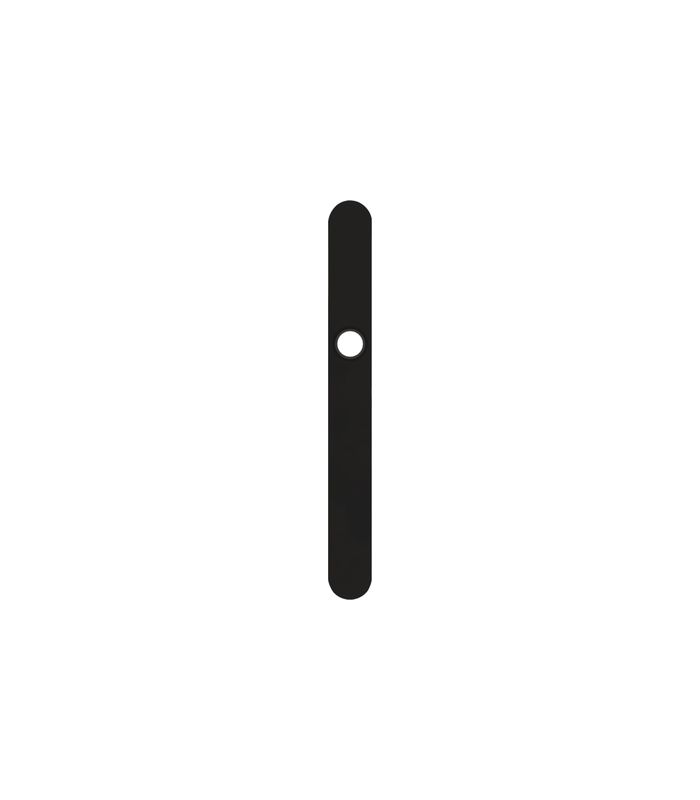 Schmalrahmenschild ELRMA - UN, ungelocht 250 x 30mm Kosmos schwarz