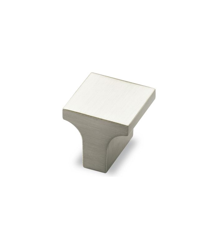 Möbel- Knopf, Emo, 1170173, Breite 25mm, Länge 25mm, Höhe 23mm, Zink, edelstahloptik
