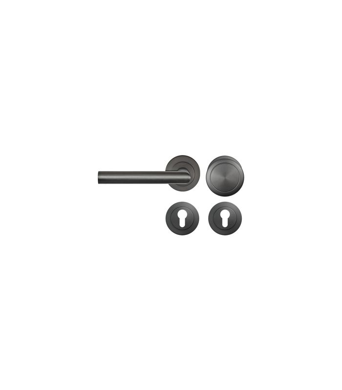 Wechselgarnitur Rhodos ER28WG links Titan grau TS 38-48mm