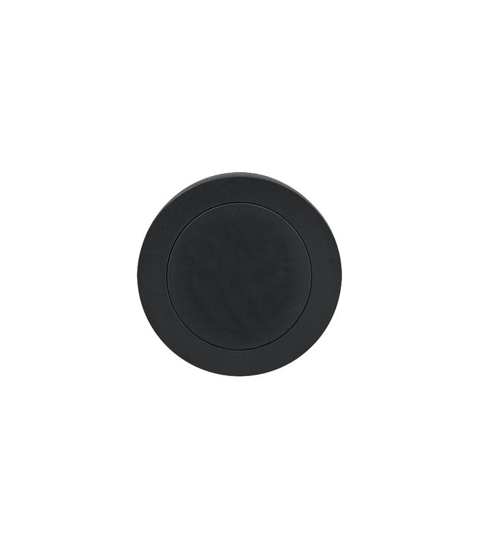 Blindrosette EZ1332 BL blind Ring kantig Kosmos schwarz