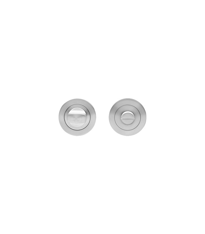 Badverriegelung EZ1332 BAD 8mm Stift Ring kantig Edelstahl matt