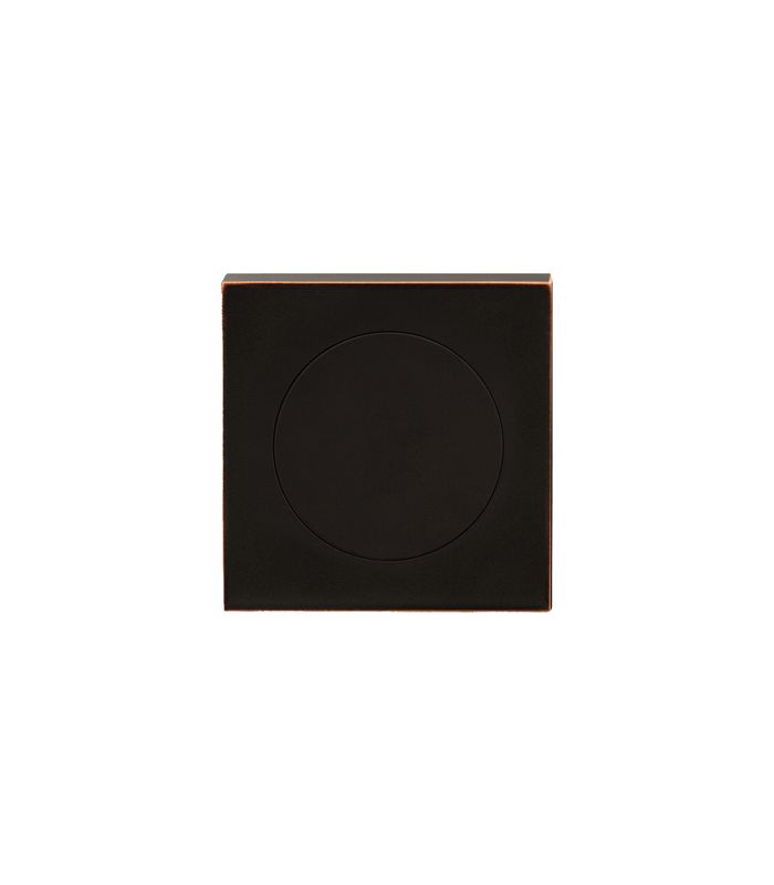 Blindrosette EZ1340 BL Blind quadr. Antik Bronze Optik