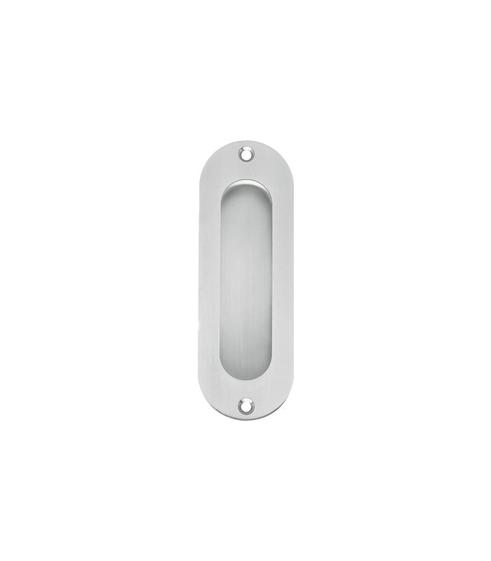 Schiebetürmuschel Z1702 Edelstahl matt BLIND