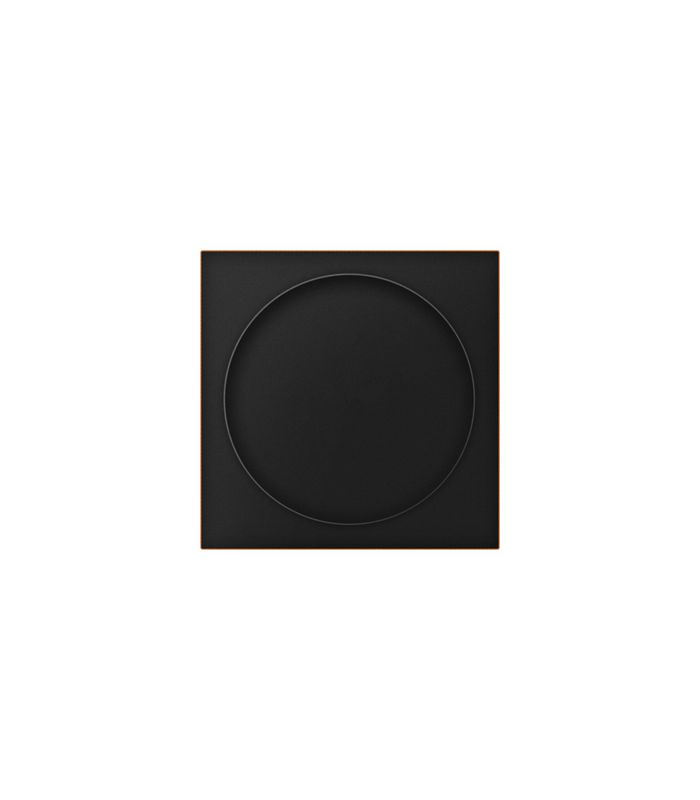 Schiebetürmuschel EZ1704Q ungelocht quadr. Antik Bronze Optik