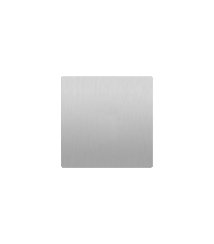 Blind-Rosetten EZ180Q BL Edelstahl matt PlanDesign