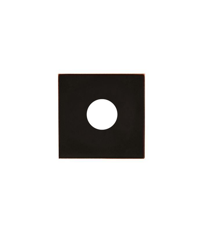 Drückerrosette EZ180Q DR Ø 55mm Antik Bronze Optik PlanDesign