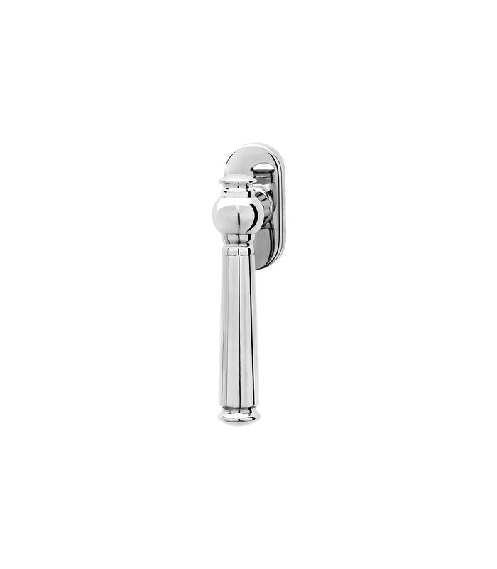 Fenstergriff F2604 links mit 4-fach Rasterung Chrom