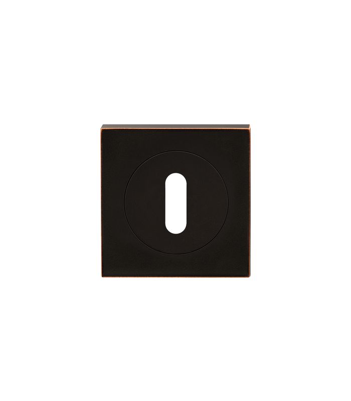 BB-Rosette EZ1340 BB quadr. Antik Bronze Optik