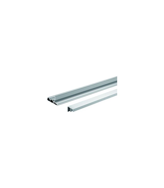 Möbel- Lauf- und Führungsprofilset, oben, aufliegend, 3.000mm, 50kg, TopLine L, 9184801