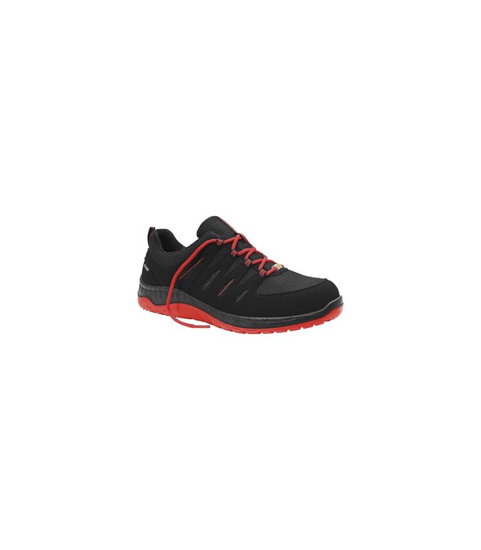 Halbschuh MADDOX black- red Low, ESD, S3, Gr. 47